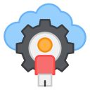 gestión de la nube icon