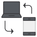 transferencia de datos icon