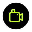 camara de video icon