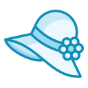 sombrero para el sol icon