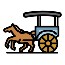 coche de caballos icon