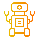 robot espacial icon