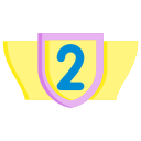 insignia de 2da posición 