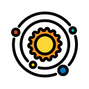 sistema solar icon