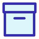 caja de almacenaje icon