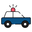 coche de policía icon