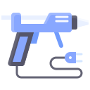 pistola de pegamento icon