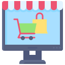 las compras en línea icon