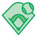 campo de béisbol icon