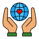 la paz mundial icon