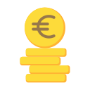 dinero en euros icon