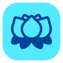 flor de loto icon