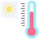 temperatura caliente icon