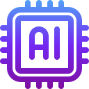 tecnología de inteligencia artificial icon