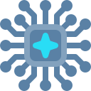 tecnología de inteligencia artificial icon