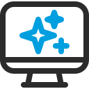 tecnología de inteligencia artificial icon