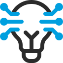 tecnología de inteligencia artificial icon