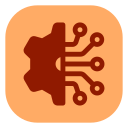 tecnología de inteligencia artificial icon