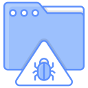 carpeta infectada icon