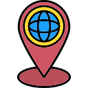 tecnología geoespacial icon