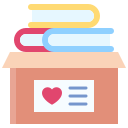 donación de libros icon