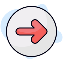 flecha correcta icon