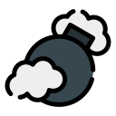 bomba de humo icon