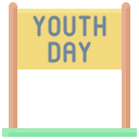 día de la juventud icon