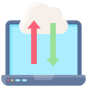 transferencia a la nube icon