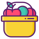 carrito de frutas icon