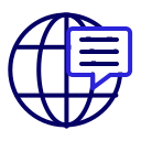 chat global icon