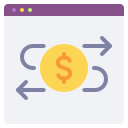 transferencia en línea icon