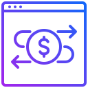 transferencia en línea icon