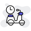 scooter de reparto icon