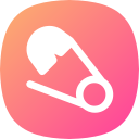 Safety pin icon