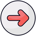 flecha correcta icon