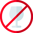 no alcohol