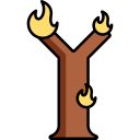 incendio forestal icon