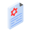 configuración del documento icon