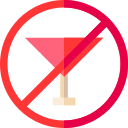 Prohibido bebidas icon