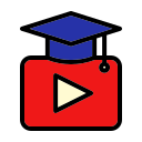 vídeo educativo icon