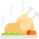 pavo asado icon