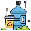 reciclaje de plástico icon