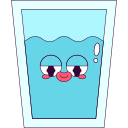 vaso de agua icon