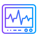 monitor de electrocardiograma 