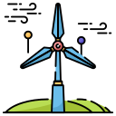 energía eólica icon