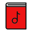 libro de música icon