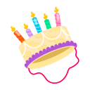 pastel de fiesta icon