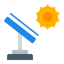 célula solar icon