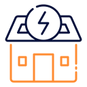 casa solar icon